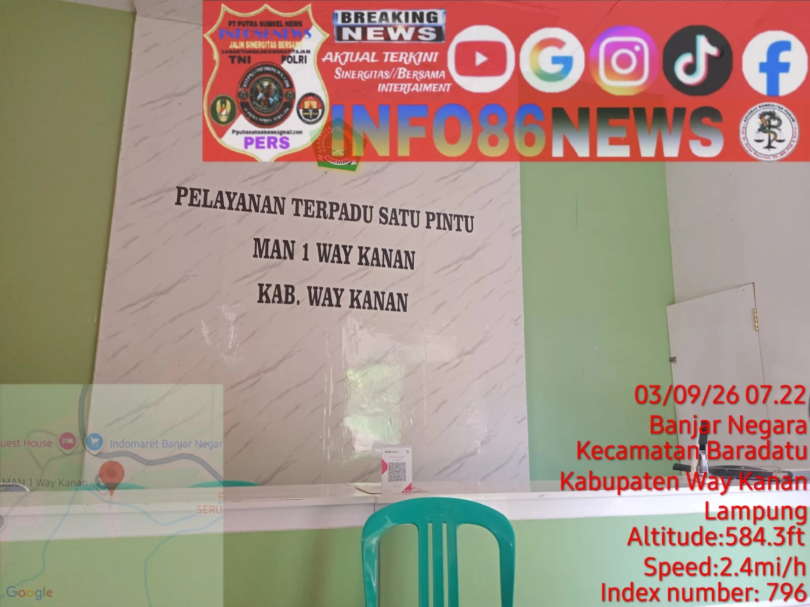 Empat Kali Kunjungan, Kepsek MAN 1 Way Kanan Tak Ditemui, Diduga Jarang Masuk Kantor
