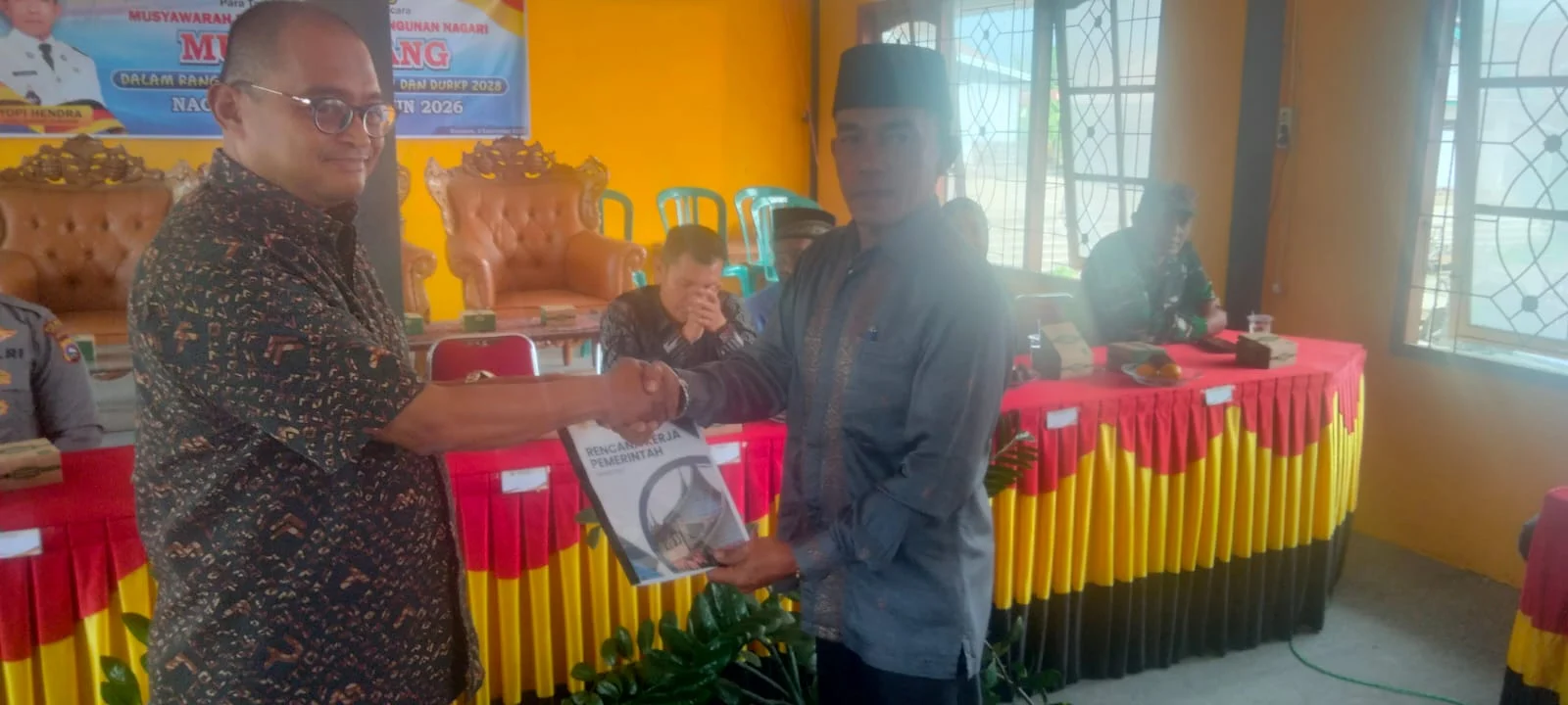 Musrenbang Nagari Bahas Skala Prioritas Pembangunan 2027, Wali Nagari Yopi Hendra Tekankan Usulan Harus Direalisasikan