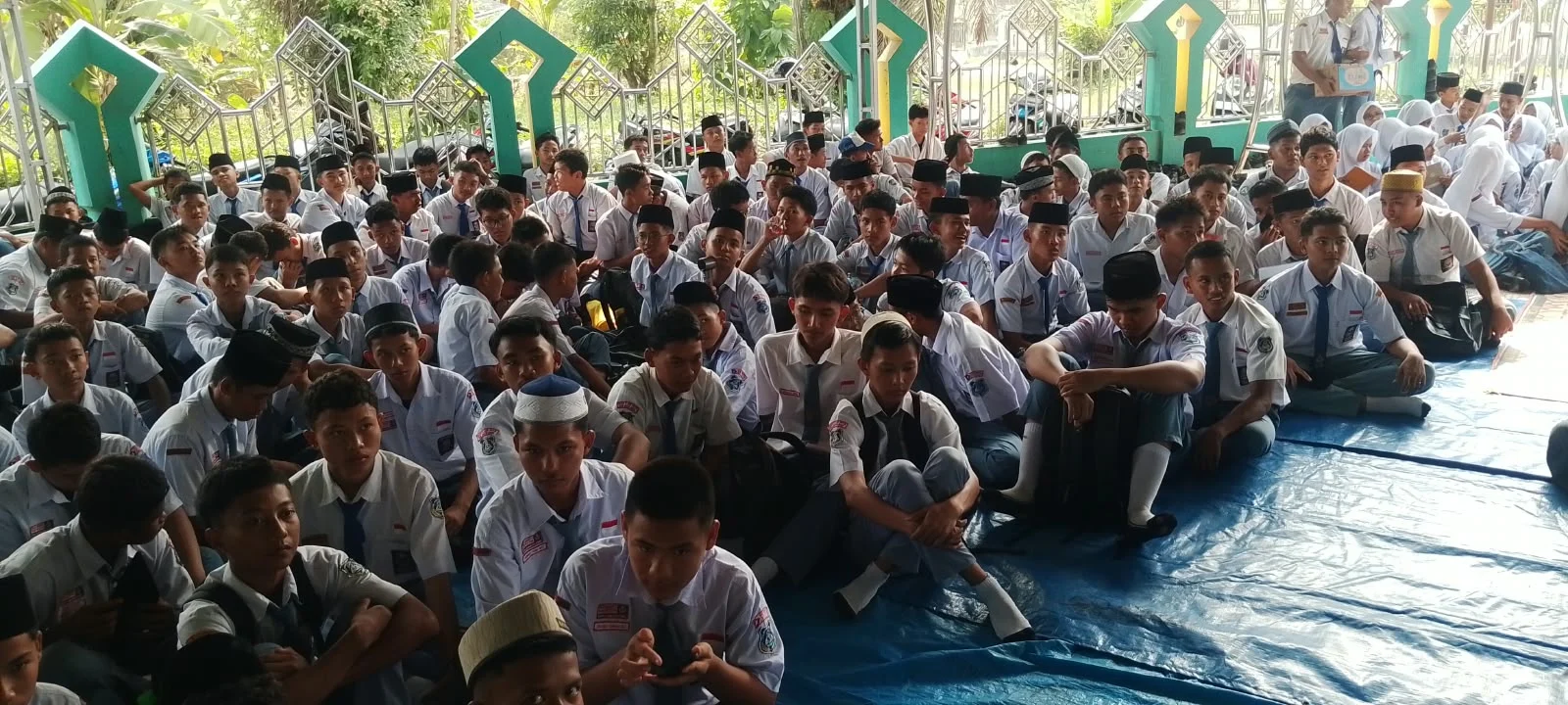 Kapolsek Air Putih Hadiri Peringatan Maulid Nabi SAW 1448 H di SMA Negeri 1 Air Putih