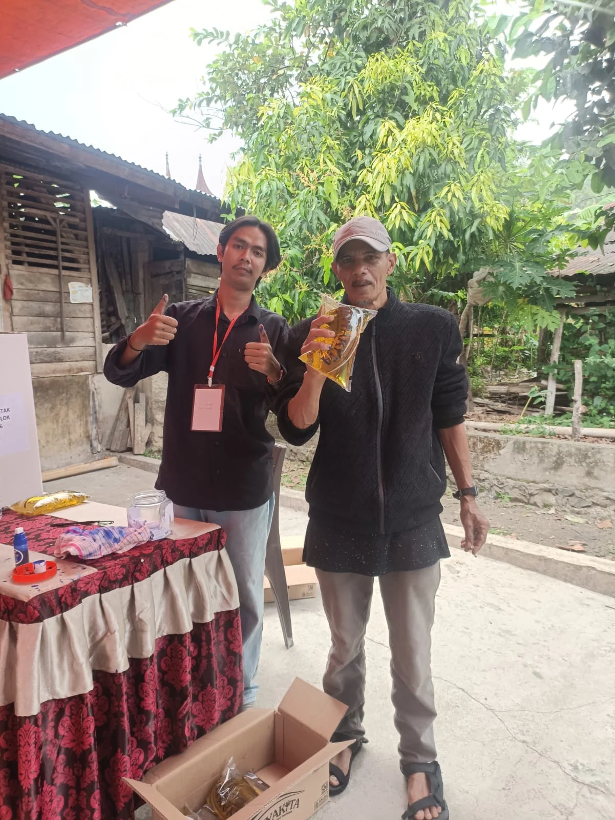 Pilwana Nagari Kinari Hadirkan Doorprize, Tingkatkan Antusias Masyarakat Gunakan Hak Pilih