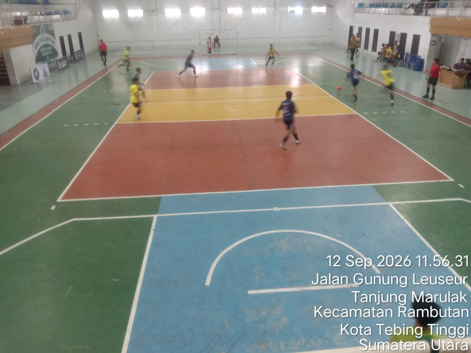 Jaga Keamanan Turnamen Futsal KOPRA CUP I, Polres Tebing Tinggi Turunkan Personel
