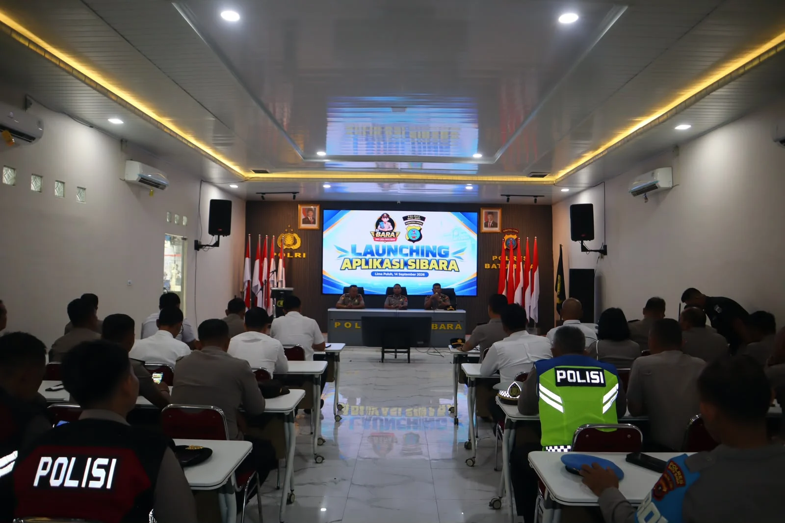 Polres Batu Bara Launching Aplikasi SI BARA, Perkuat Pelayanan Publik Berbasis Teknologi