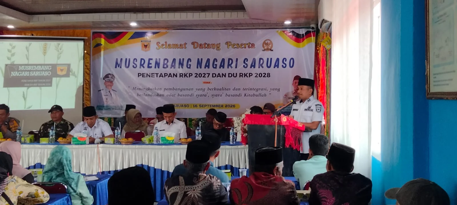 Musrenbang Nagari Saruaso Tetapkan RKP dan DURKP 2027/2028, Potensi Wisata dan Kesenian Anak Nagari Jadi Perhatian
