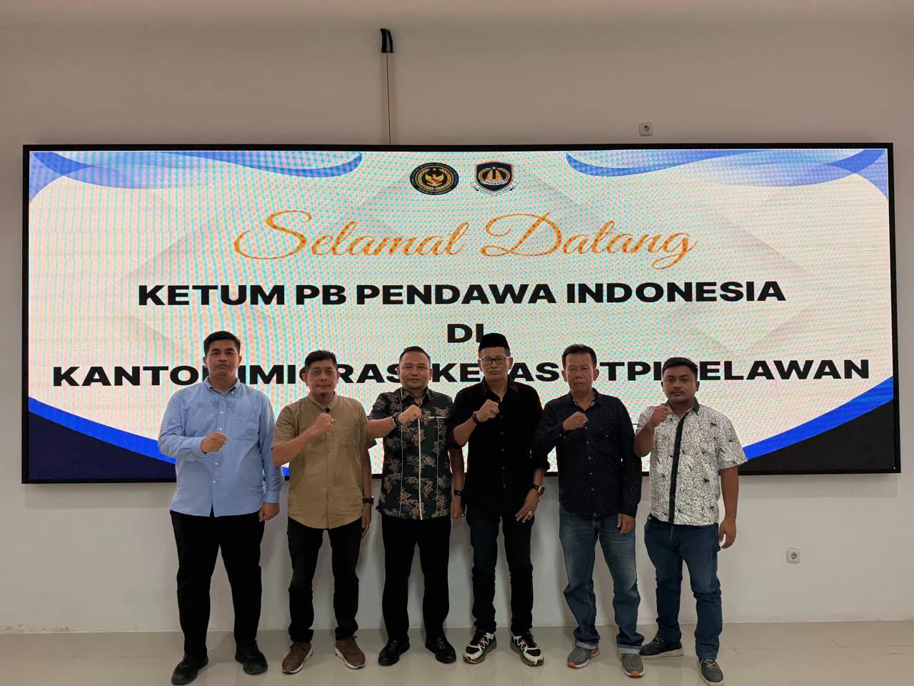 Perkuat Sinergitas, PB Pendawa Indonesia Sambangi Kantor Imigrasi Kelas II TPI Belawan