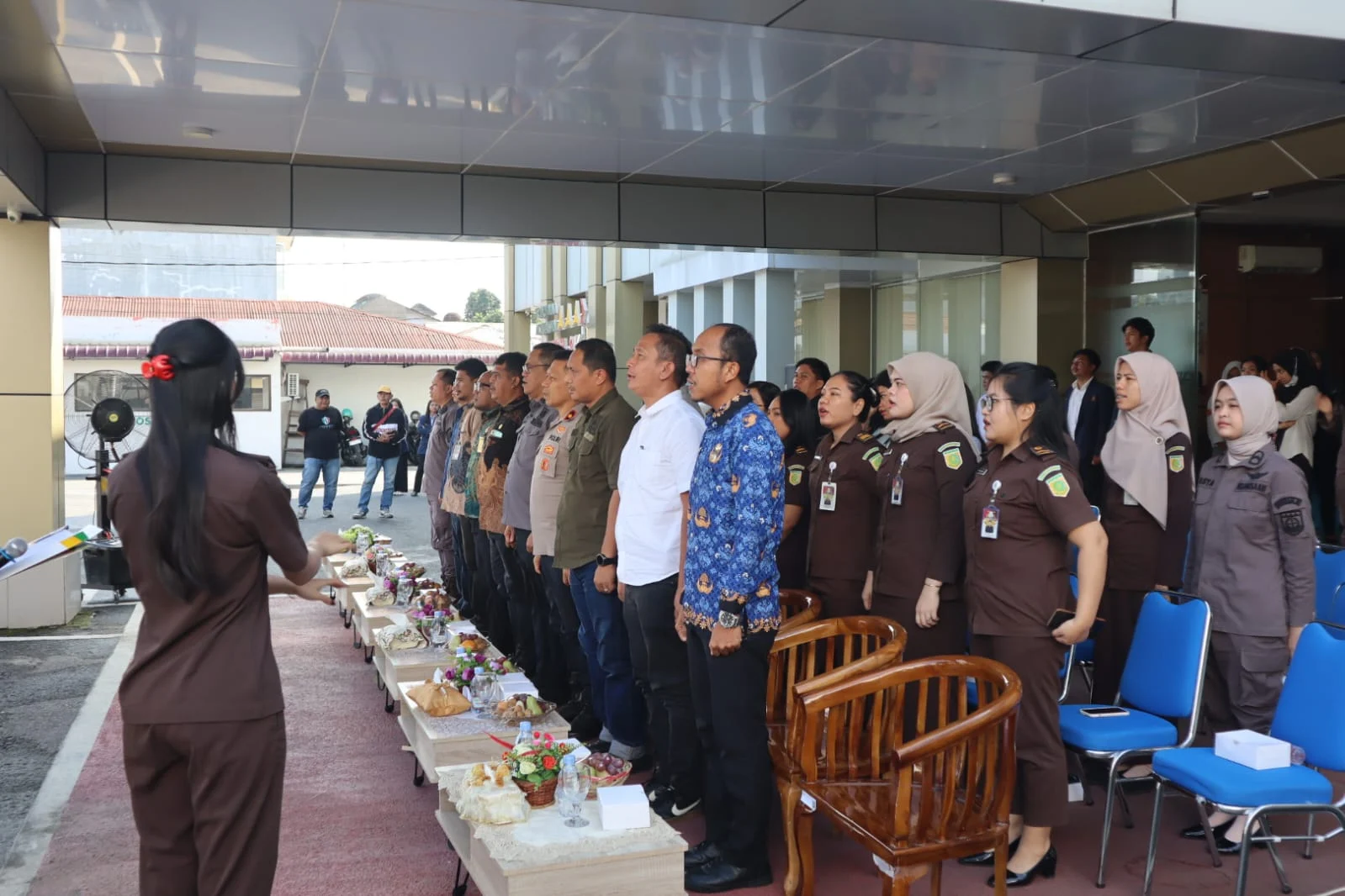 *Waka Polres Binjai Hadiri Pemusnahan Barang Bukti di Kejaksaan Negeri Binjai*