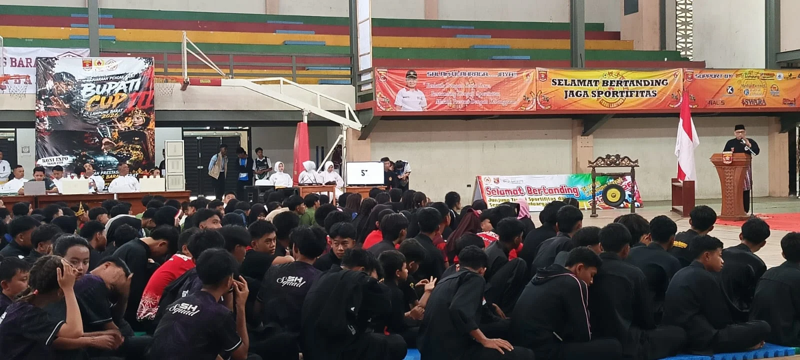 KEJUARAAN PENCAK SILAT BUPATI CUP III KABUPATEN LAMPUNG BARAT.
Lampung Barat.