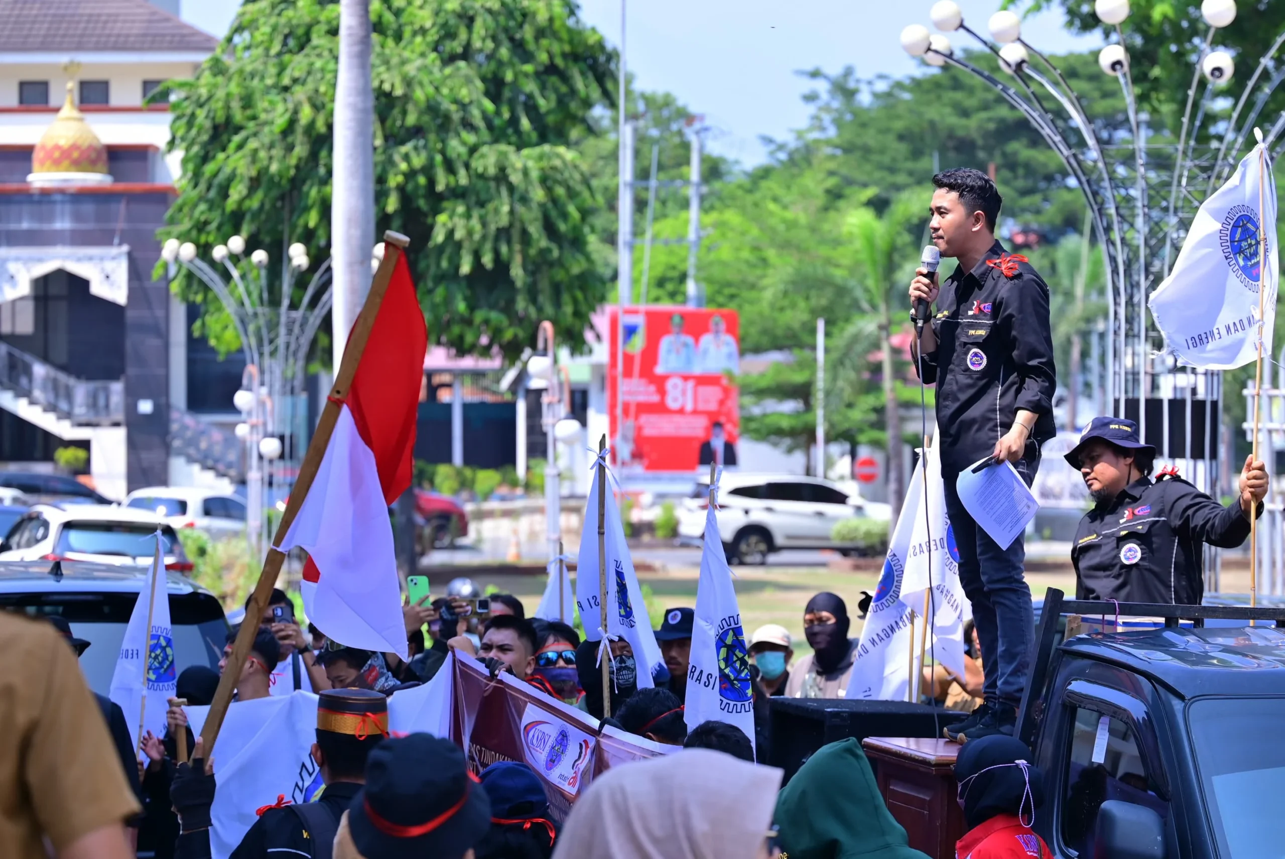 *Terima Aspirasi Buruh KSBSI, Wagub Reny Dorong Mediasi dengan PT NNI*

