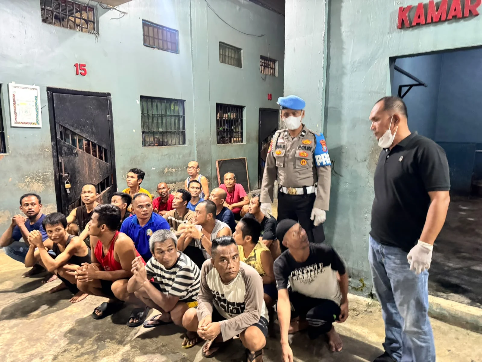 Razia Gabungan di Lapas Labuhan Ruku, Petugas Amankan Sejumlah Benda Terlarang