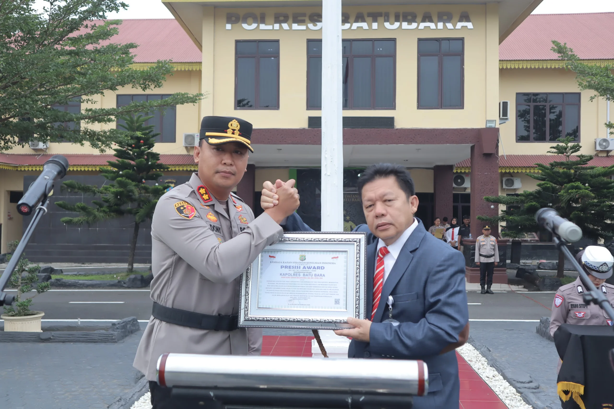 Polres Batu Bara Fasilitasi Tahanan Video Call dengan Keluarga yang Berduka