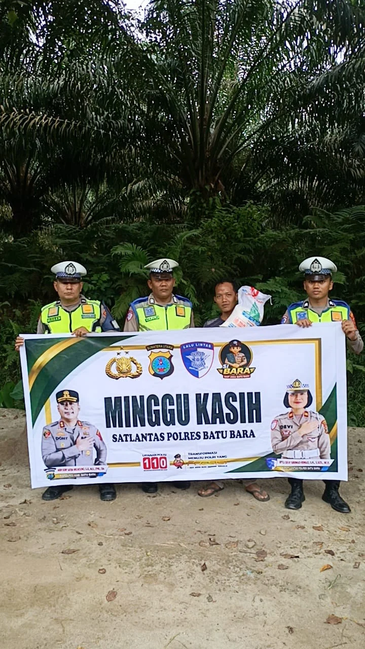 Polres Batu Bara Gelar Minggu Kasih dan Pengamanan Ibadah, Perkuat Kepedulian kepada Masyarakat