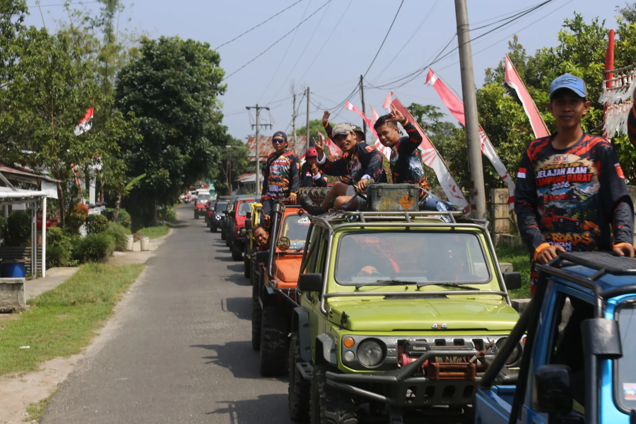 Bentang Alam dan Jalur Ekstrim Lampung Barat Beri Kepuasan Tersendiri Bagi Para Offroader
