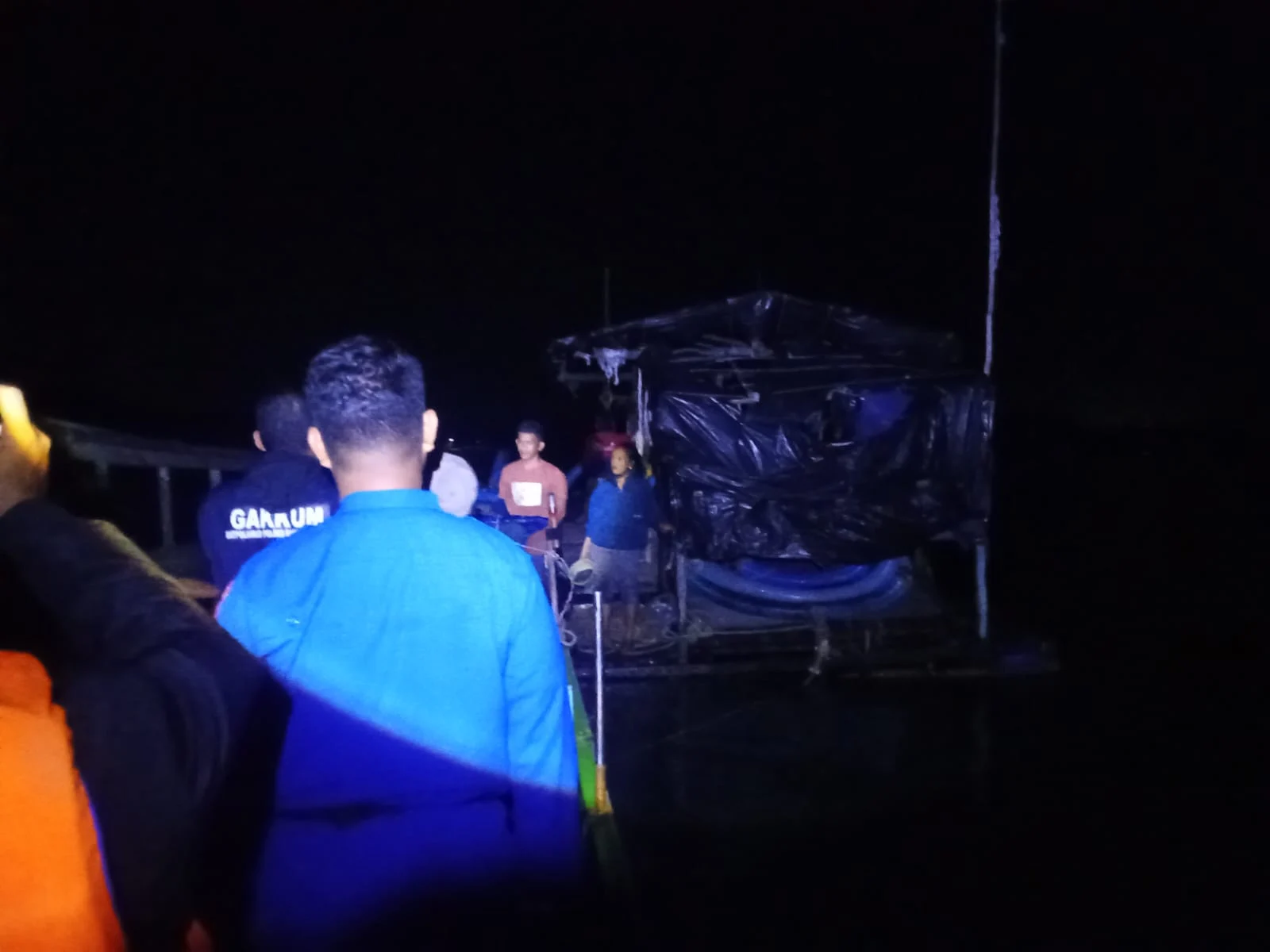 Polres Bangka Barat Cek Tembelok-Keranggan Malam Hari, Sepi Aktivitas Tambang