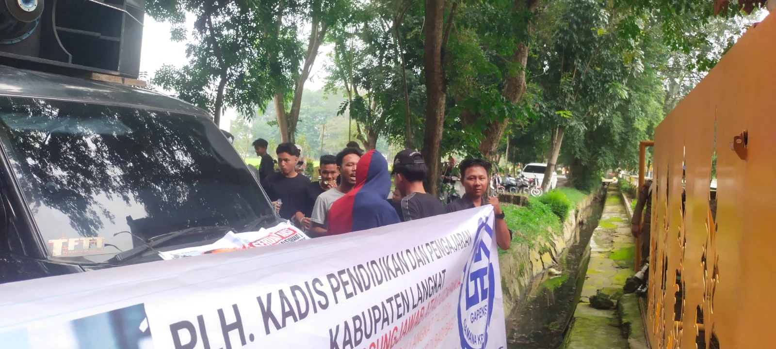 AMK-PERMADA Desak Transparansi Pengadaan Proyek Pendidikan Langkat