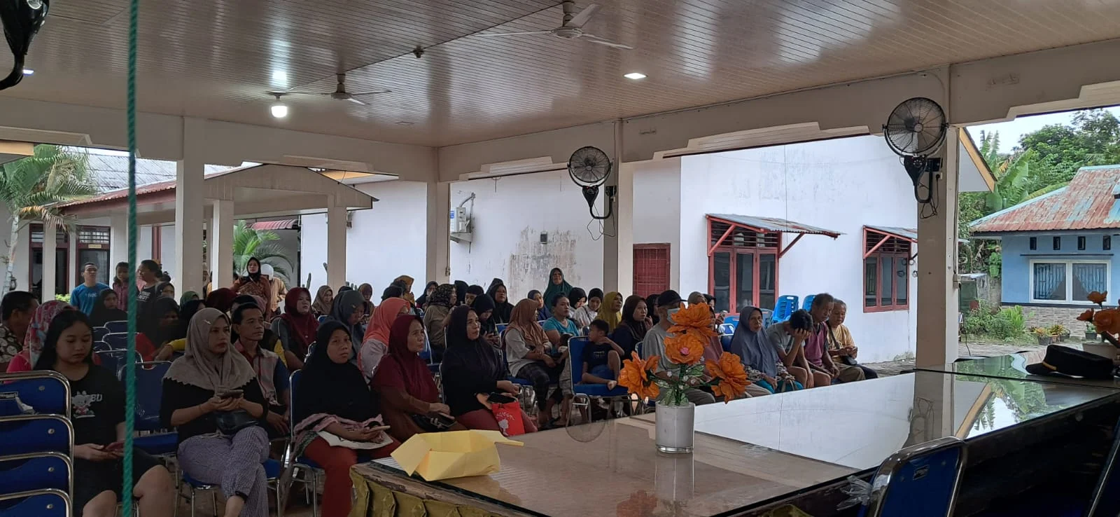Polsek Padang Hilir Imbau Warga Aktifkan Identitas Kependudukan Digital