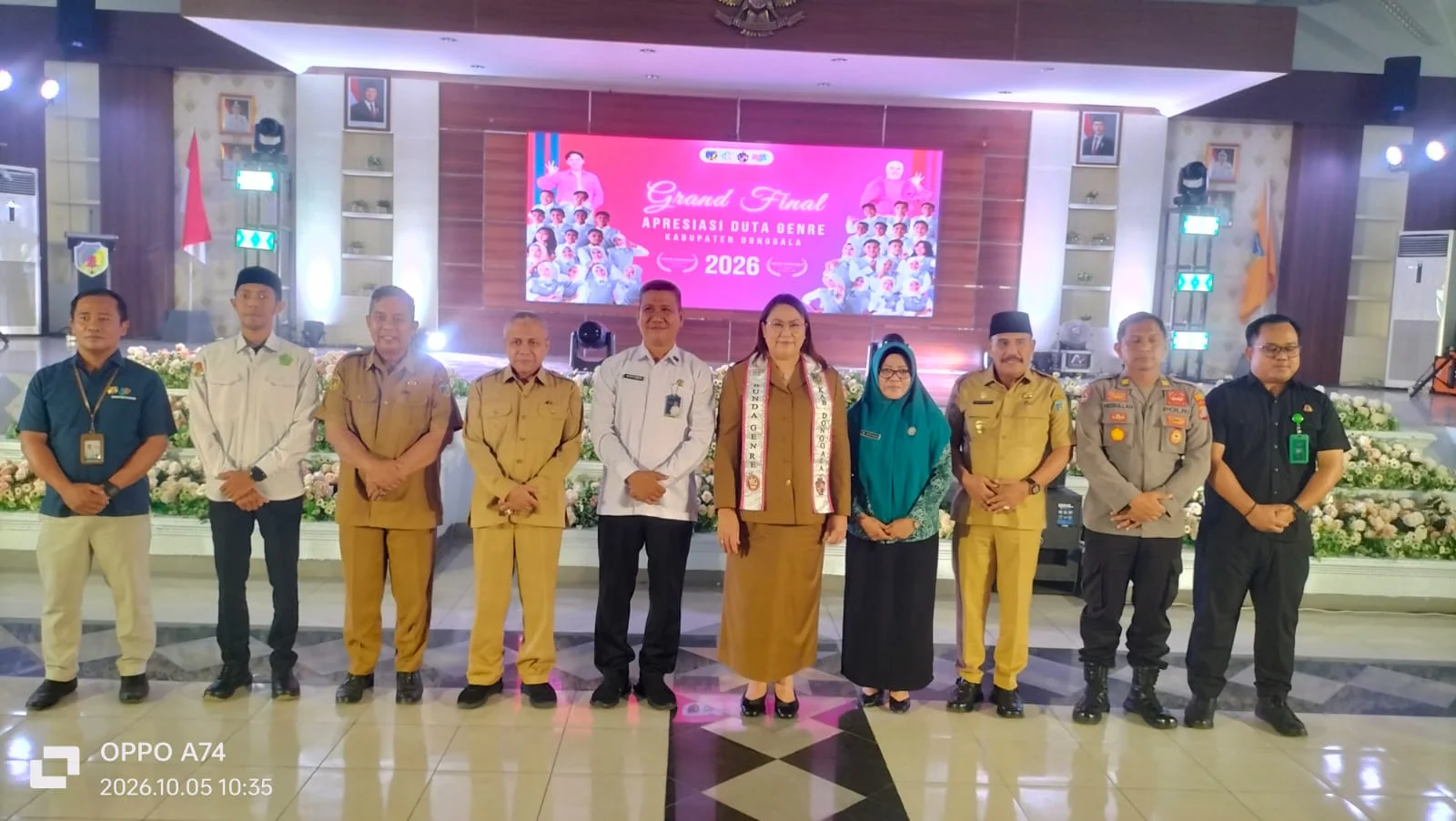 Bupati Donggala, Vera Elena Laruni,SE, Di kukuhkan Sebagai  Bunda GenRe  Kabupaten Donggala, Bupati Sangat Support Serta Apresiasi GenRe Di Kabupaten Donggala
