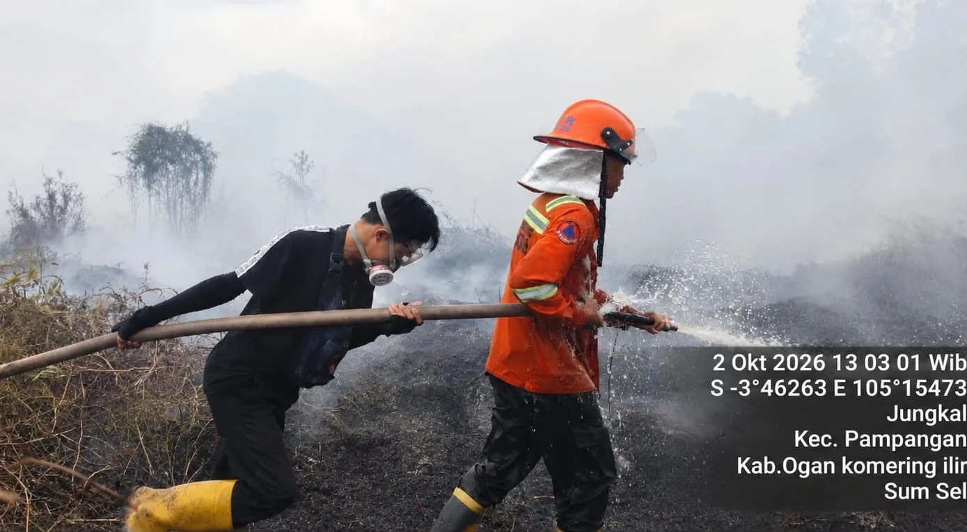 Enam Perusahaan Diawasi, Pemkab OKI Verifikasi Area Terbakar