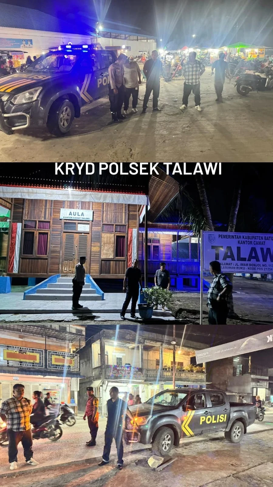 Polres Batu Bara dan Jajaran Intensifkan Patroli KRYD, Sasar Kejahatan Jalanan hingga Balap Liar