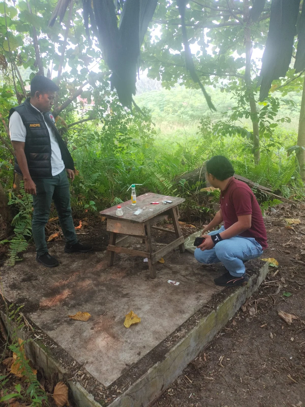 Satres Narkoba Polres Labuhanbatu Gerebek Diduga Lokasi Transaksi Narkoba S Dikelurahan Padang Matinggi.