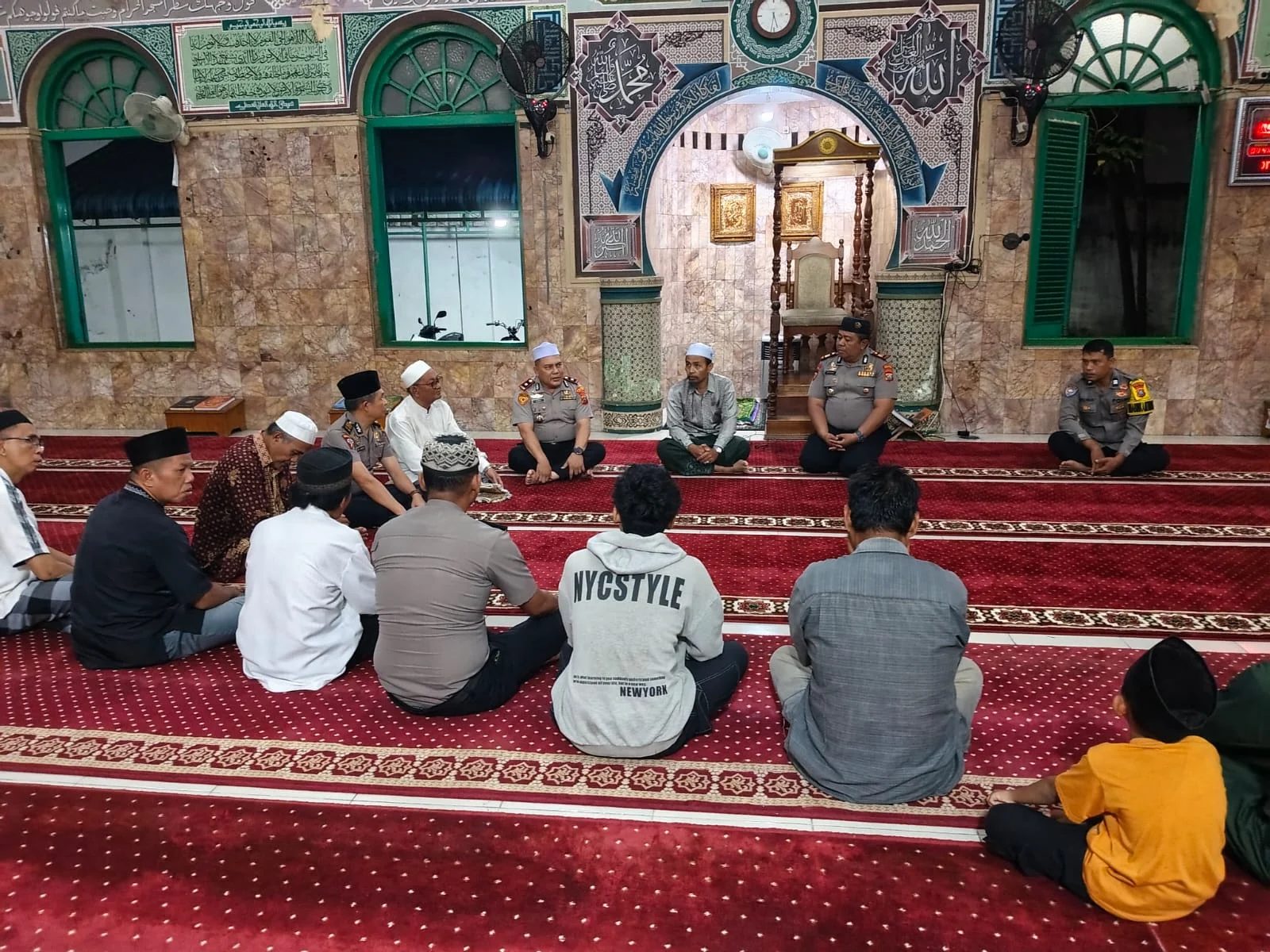 Pererat Silaturahmi, Polres Tebing Tinggi Laksanakan Giat Subuh Keliling

