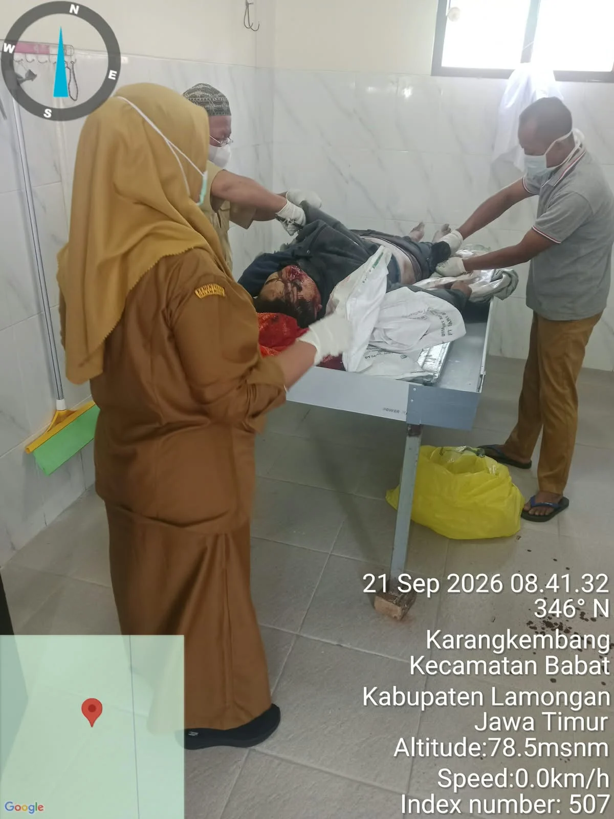 KECELAKAAN MAUT DI JALAN RAYA BABAT–BOJONEGORO, KORBAN MENINGGAL DUNIA, SANTUNAN JASA RAHARJA DIPERTANYAKAN
LAMONGAN, JAWA TIMUR  
