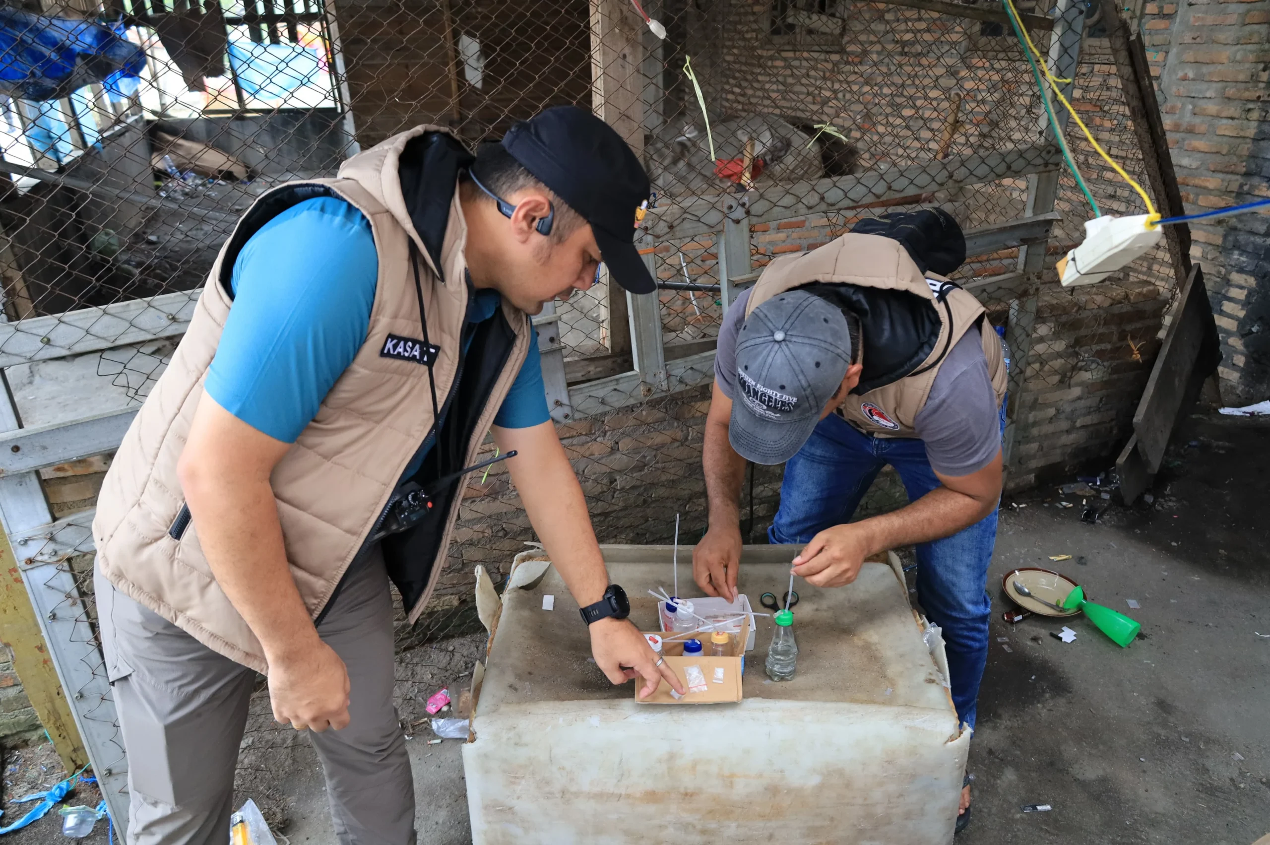 Polres Batu Bara Gelar Operasi Sarang Narkoba di Medang Deras, Tiga Pria Diamankan