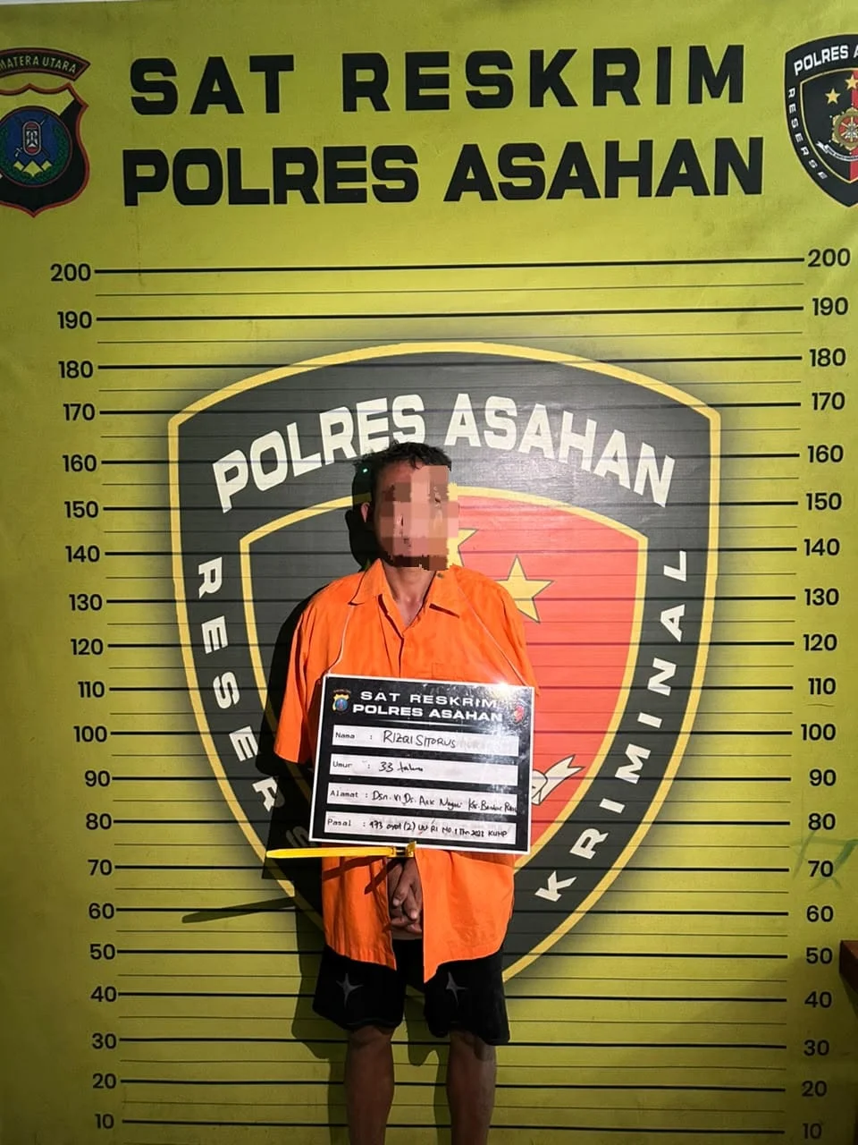 Polres Asahan Ungkap Kasus Persetubuhan Anak, Ayah Tiri Diamankan