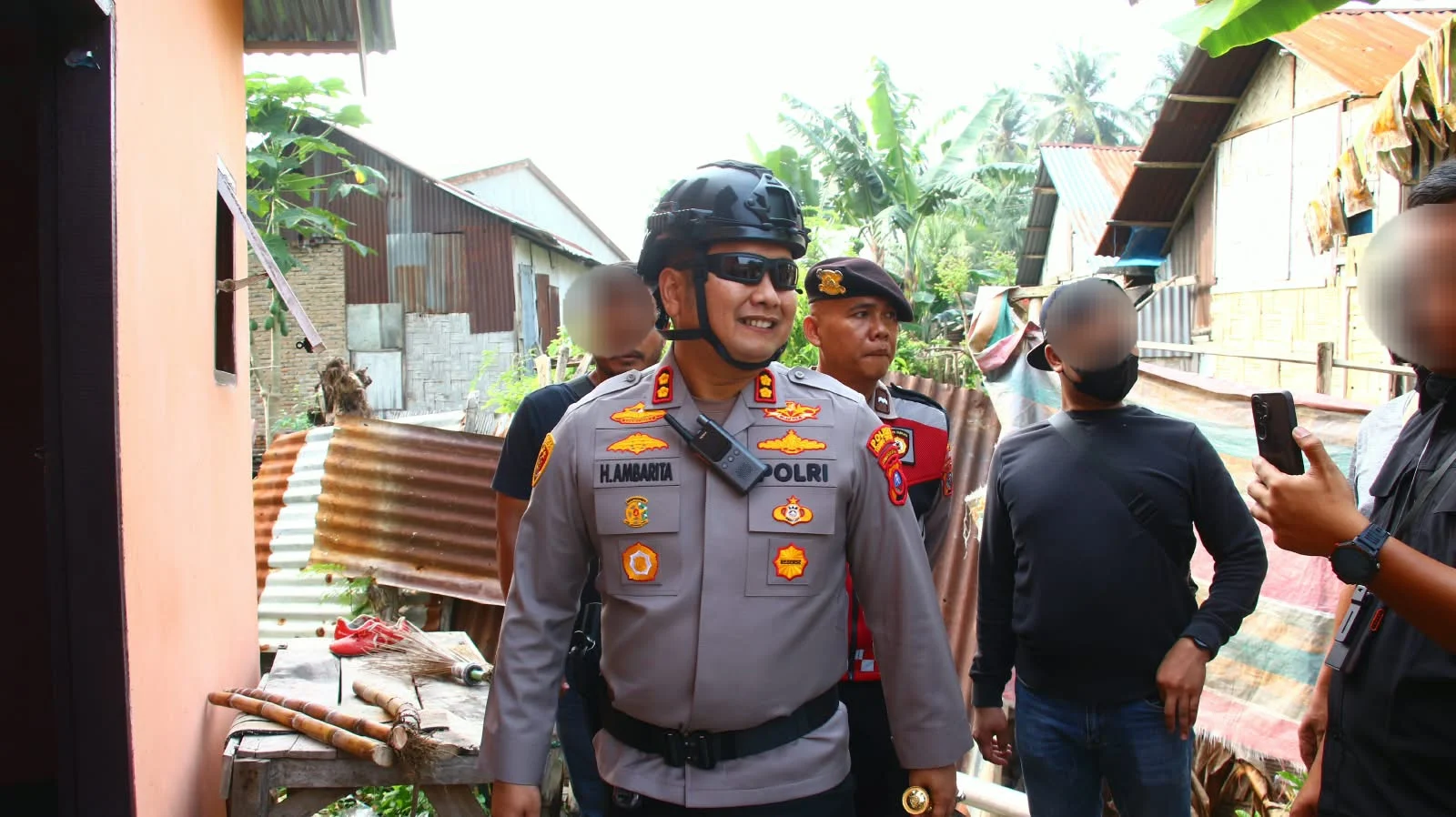 Kapolres Tebing Tinggi Pimpin Operasi Gabungan, Berantas Peredaran Narkotika