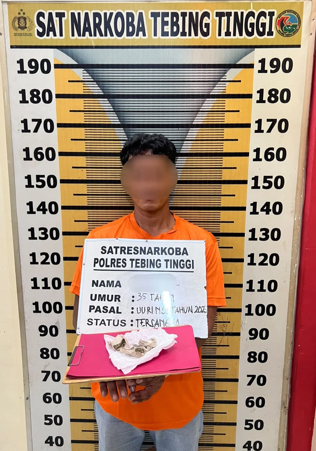 Kapolres Tebing Tinggi Pimpin Operasi Gabungan, Berantas Peredaran Narkotika
