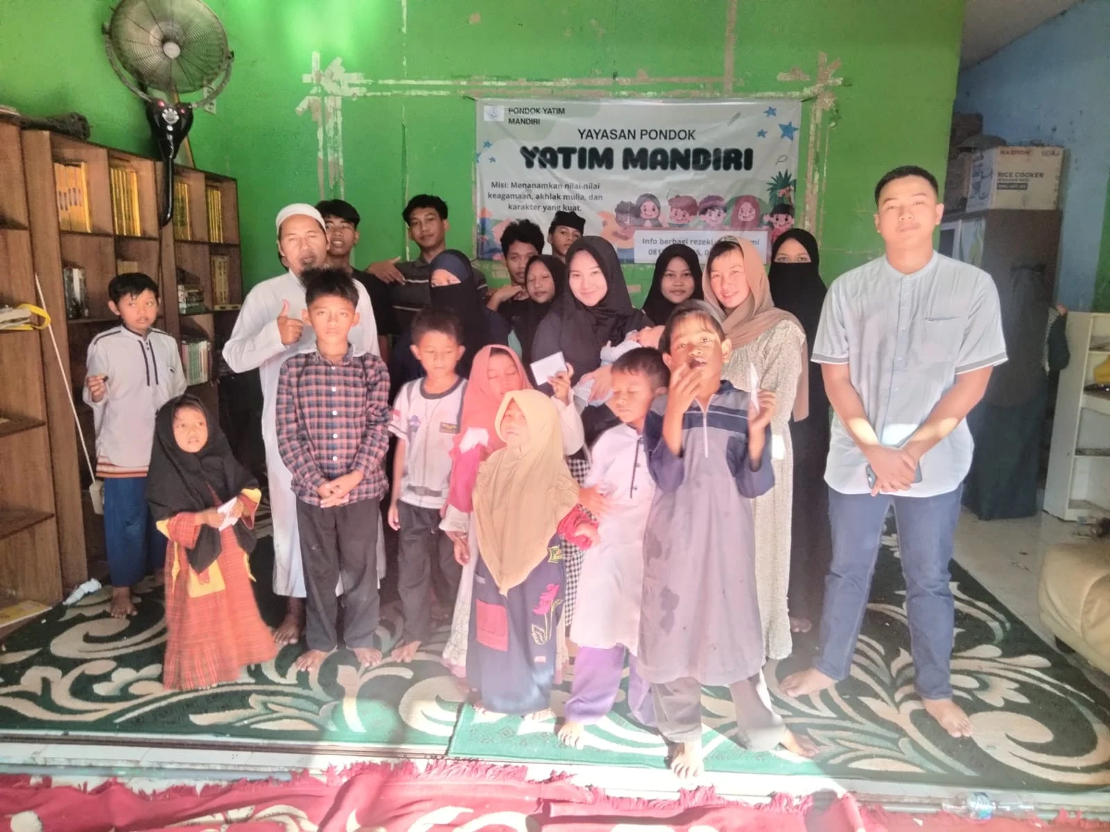 Kunjungan ke yayasan pondok yatim mandiri