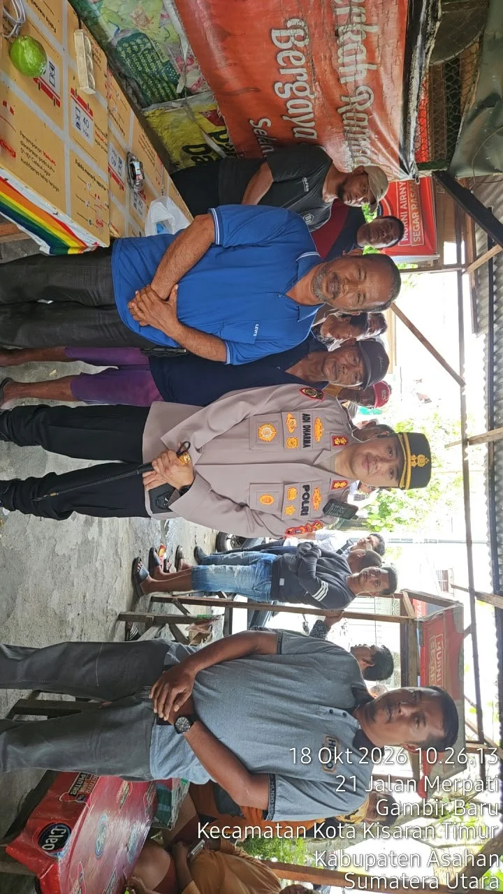 POLRES ASAHAN GELAR OPERASI SARANG NARKOBA DI KISARAN TIMUR, AMANKAN SEORANG PRIA DAN SITA DIDUGA SABU 2 GRAM