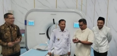 RSUD Campurdarat dr Karneni Hadirkan CT Scan 128 slince Philips,Warga Tulungagung Selatan Makin Mudah Berobat