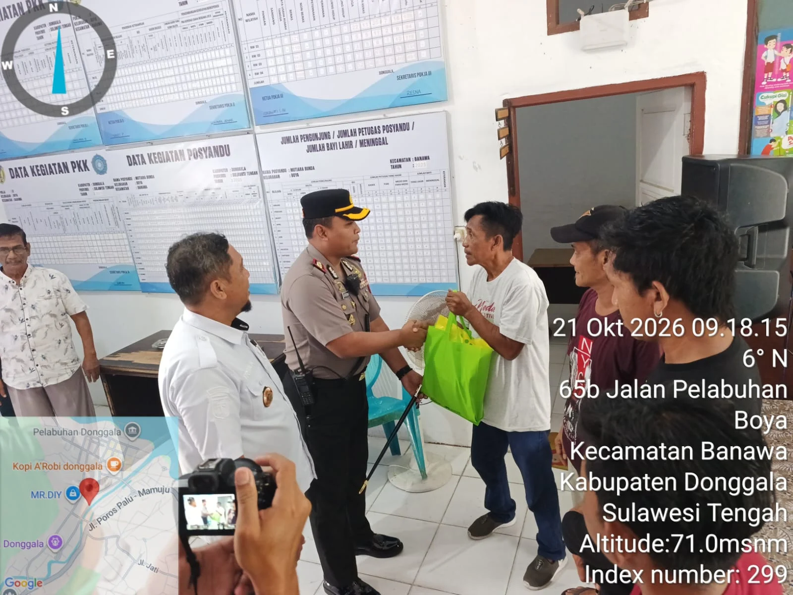 Kapolres Donggala, Serta Jajarannya, Hadir Bersama Masyarakat Kel. Boya Melalui Program " POLIRAN ", Dukung Program Prioritas Kapolri Jenderal Polisi Suyudi Ario Seto