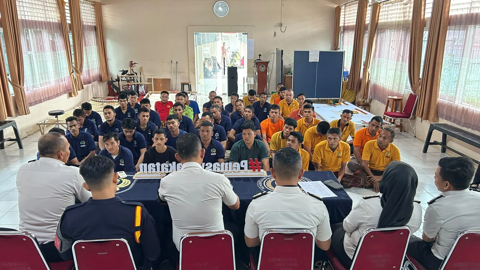 Wujudkan Pembinaan yang Berkelanjutan, Warga Binaan Lapas Solok Ikuti Sidang TPP