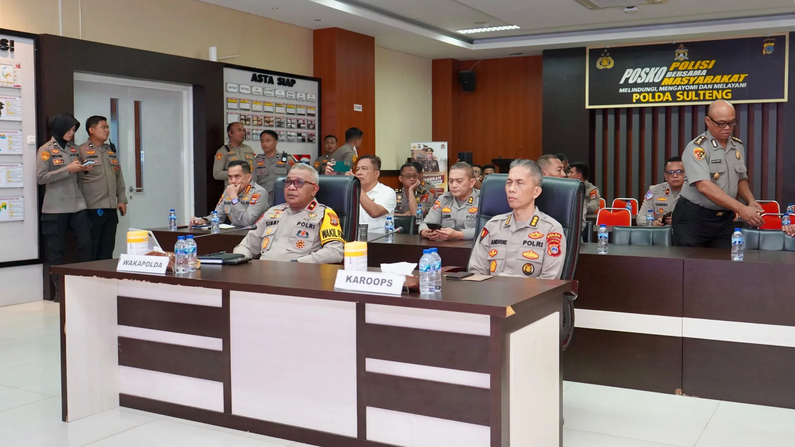 *Ikuti Anev Mabes Polri, Wakapolda Sulteng Tekankan Tindak Lanjut Evaluasi Program Prioritas Kapolri*