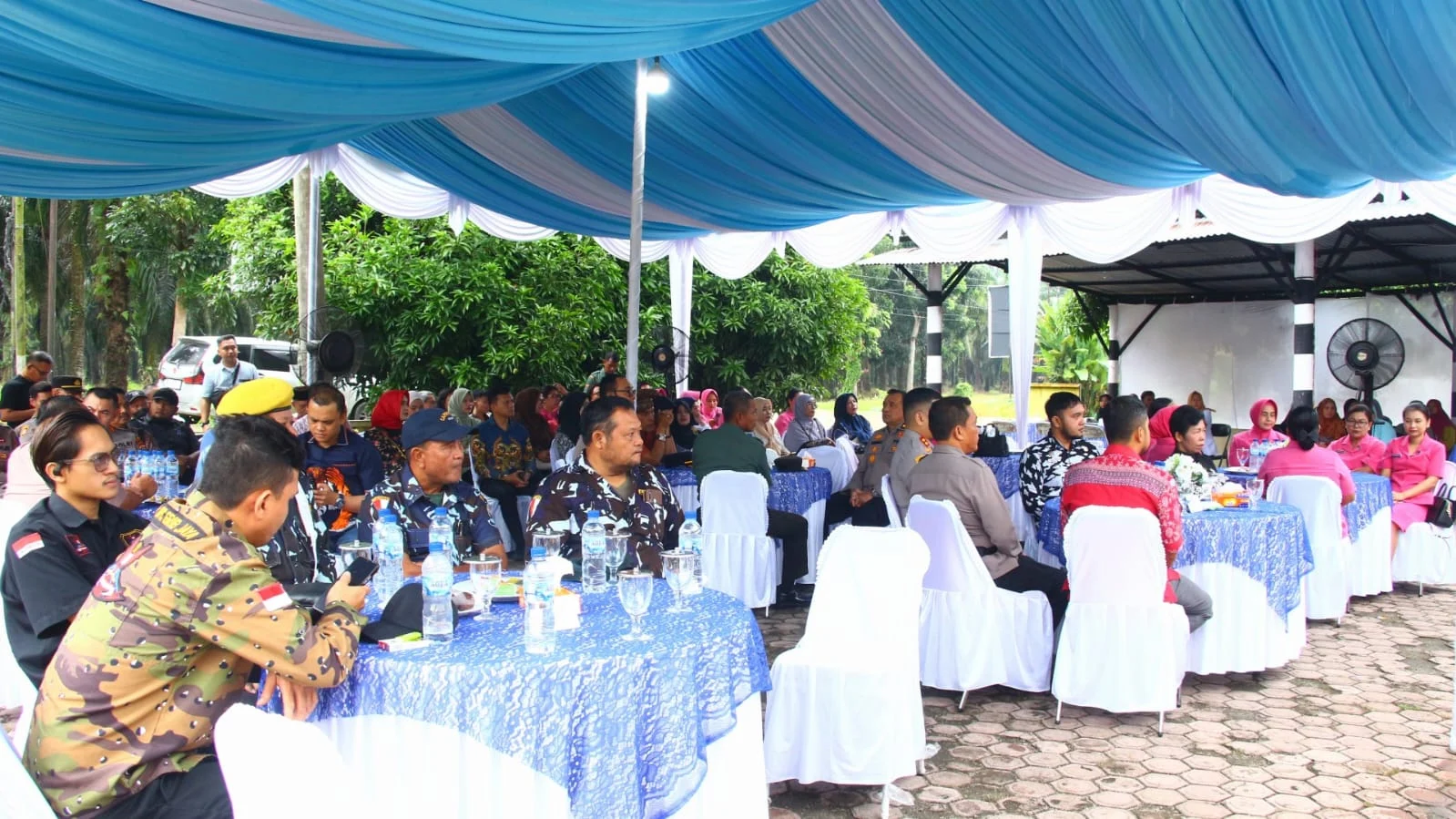 Kapolres Tebing Tinggi Kunjungi Polsek Padang Hulu, Tekankan Pemberantasan Narkoba